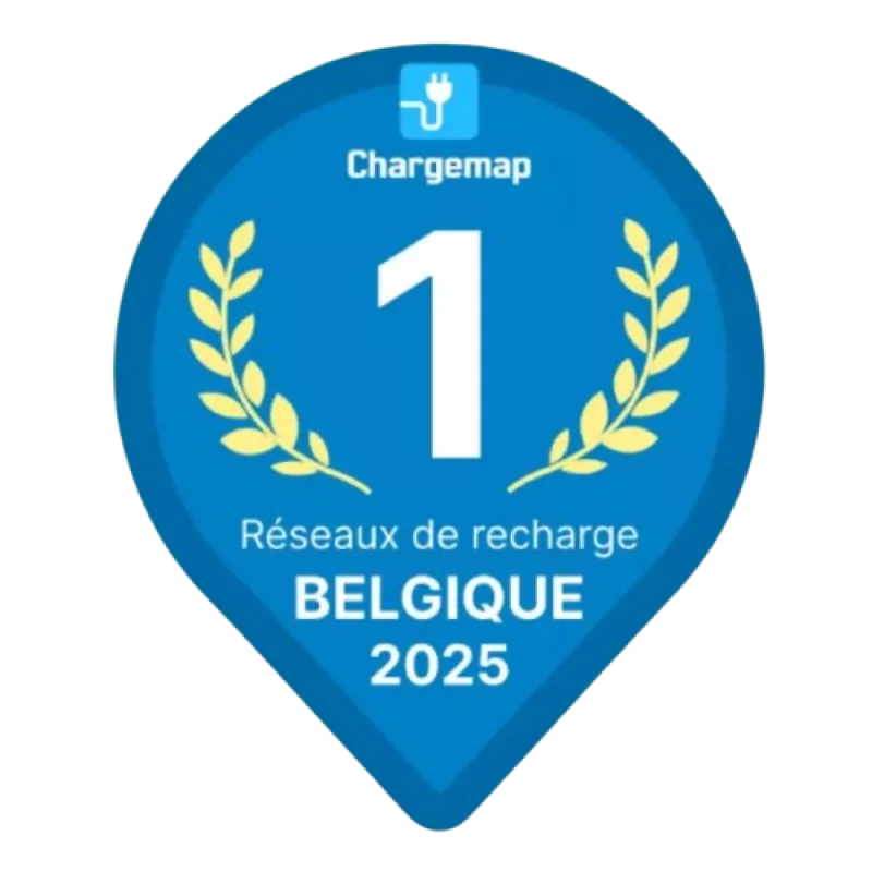 medaille energyvision als beste laadnetwerk van belgie in 2025